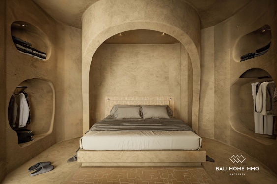 Image 6 from Villa moderne minimaliste de 1 chambre à vendre sur plan à Umalas, Bali