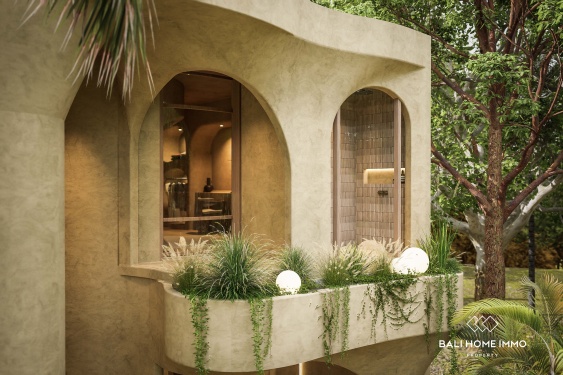 Image 8 from Villa moderne minimaliste de 1 chambre à vendre sur plan à Umalas, Bali