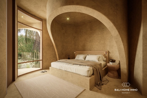 Image 5 from Villa moderne minimaliste de 1 chambre à vendre sur plan à Umalas, Bali