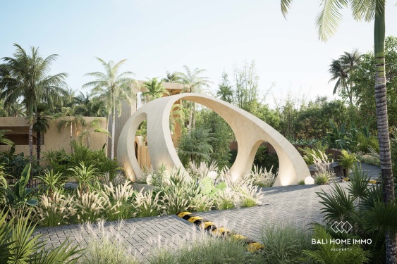 Image 13 from Villa moderne minimaliste de 1 chambre à vendre sur plan à Umalas, Bali