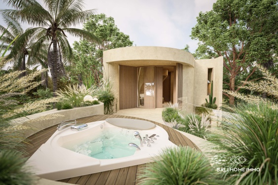 Image 18 from Villa moderne minimaliste de 2 chambres à vendre sur plan à Umalas, Bali