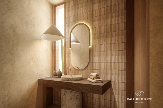 Image 16 from Villa moderne minimaliste de 2 chambres à vendre sur plan à Umalas, Bali