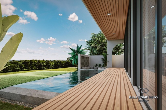 Image 2 from Villa moderne minimaliste de 3 chambres à vendre sur plan près de la plage de Melasti