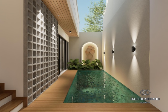 Image 3 from Villa Tropis Modern 2 Kamar Tidur yang Belum Dibangun untuk Dijual di Nusa Dua
