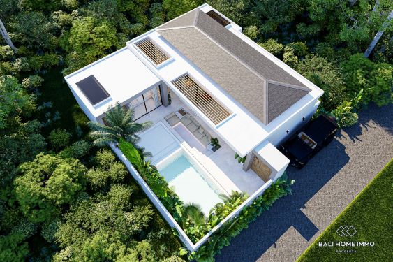 Image 1 from Villa tropicale moderne de 2 chambres sur plan à vendre à Umalas