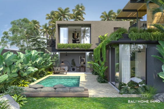 Off-Plan Modern Tropical 3-Bedroom Villa for Sale Leasehold in Ungasan