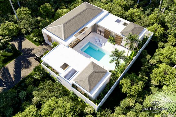Image 3 from Villa tropicale moderne de 4 chambres sur plan à vendre à Umalas