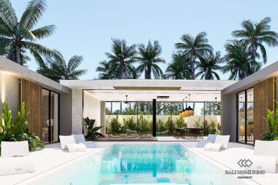 Image 1 from Villa tropicale moderne de 4 chambres sur plan à vendre à Umalas