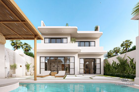 Image 1 from Hors plan villa de 3 chambres avec vue sur l'océan à vendre en leasing à Bali - Cemagi Plage
