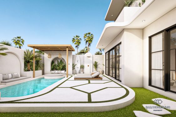 Image 2 from Hors plan villa de 3 chambres avec vue sur l'océan à vendre en leasing à Bali - Cemagi Plage