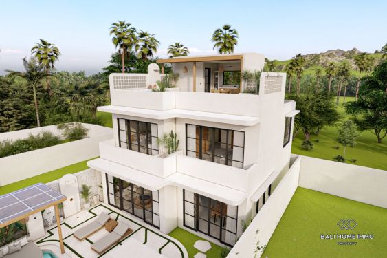 Image 3 from Hors plan villa de 3 chambres avec vue sur l'océan à vendre en leasing à Bali - Cemagi Plage