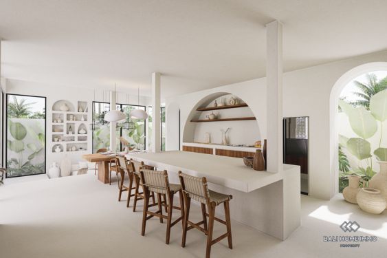 Image 6 from Villa 2 Kamar Modern Berpemandangan Sawah Off Plan Dijual di Tanah Lot Bali