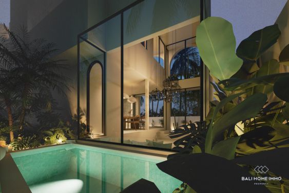Image 15 from Villa 2 Kamar Modern Berpemandangan Sawah Off Plan Dijual di Tanah Lot Bali