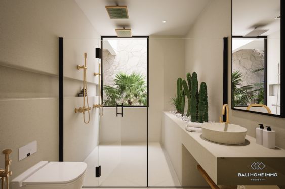 Image 10 from Villa 2 Kamar Modern Berpemandangan Sawah Off Plan Dijual di Tanah Lot Bali
