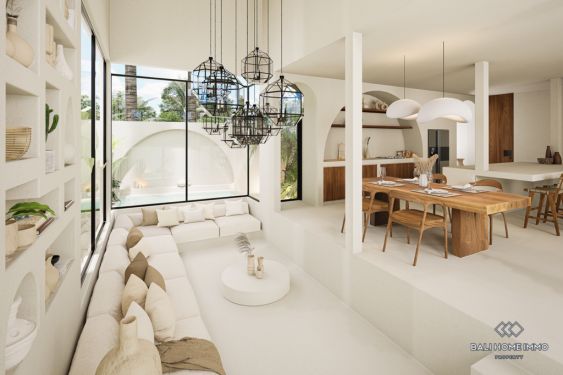 Image 5 from Villa 2 Kamar Modern Berpemandangan Sawah Off Plan Dijual di Tanah Lot Bali