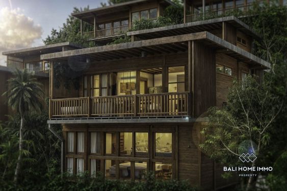 Image 10 from Luxueuse maison en bois d'une chambre avec vue panoramique sur l'océan à vendre à Uluwatu