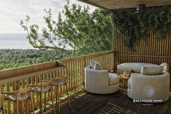 Image 7 from Luxueuse maison en bois d'une chambre avec vue panoramique sur l'océan à vendre à Uluwatu