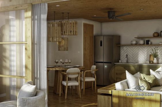 Image 5 from Luxueuse maison en bois d'une chambre avec vue panoramique sur l'océan à vendre à Uluwatu