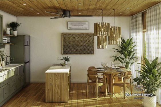 Image 8 from Maison en bois luxueuse de 2 chambres sur plan avec vue panoramique sur l'océan à vendre à Uluwatu