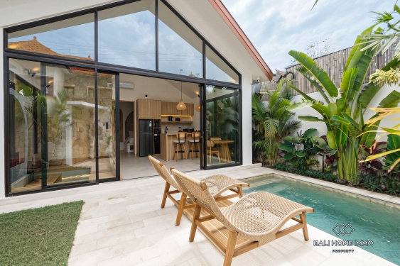 Villa tropicale neuve d'une chambre à vendre à Ungasan