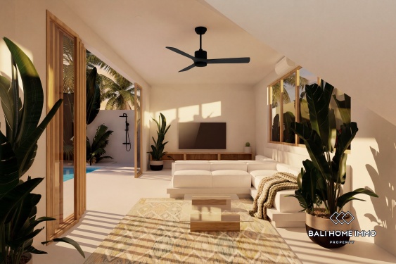 Image 5 from Villa sur plan de 2 chambres près de la plage de Balangan – Un investissement côtier serein