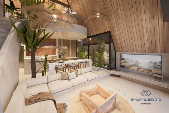 Image 9 from Off Plan Tropical 2 Bedroom Villas with Double-Height Living Near Melasti Beach