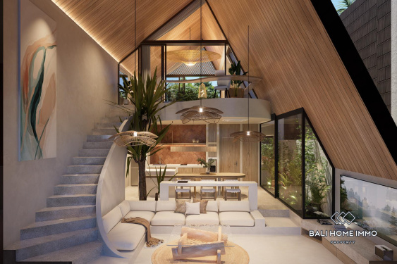 Image 8 from Off Plan Tropical 2 Bedroom Villas with Double-Height Living Near Melasti Beach