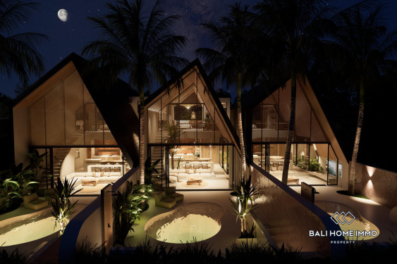 Image 3 from Off Plan Tropical 2 Bedroom Villas with Double-Height Living Near Melasti Beach