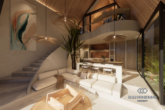 Image 7 from Off Plan Tropical 2 Bedroom Villas with Double-Height Living Near Melasti Beach