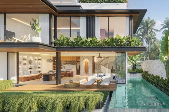 Image 1 from Villa sur plan de 4 chambres avec vue sur l'océan à vendre en bail à Bali Uluwatu