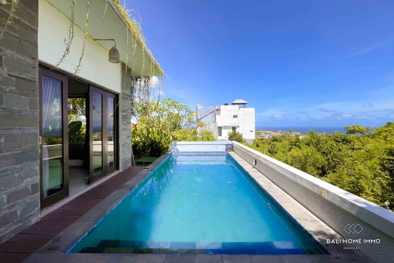 Image 3 from Villa paisible avec vue sur l'océan, 2 chambres, à louer à l'année ou au mois à Bali - Ungasan