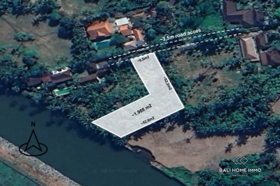 Image 1 from Pink Land Zone for Sale in Saba Beach Gianyar