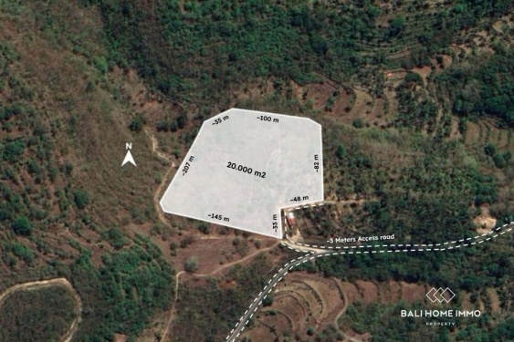 Image 1 from Prime Location 200 Are Land For Leasehold Sale in Nusa Penida