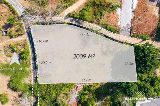 Image 1 from Prime Oceanview Land for Sale Near Pandawa Beach – A Perfect Investment Opportunity