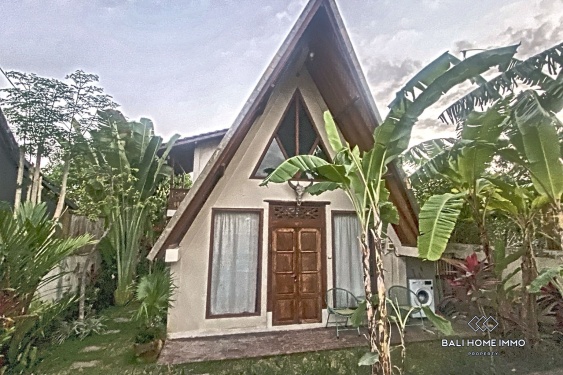 endroit tranquille 1 chambre villa pour location annuelle à Bali Canggu Berawa