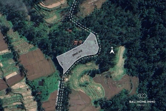 Tanah siap bangun seluas 2800 m² DIJUAL di JATILUWIH TABANAN BALI