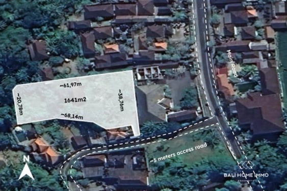 Image 1 from Terrain résidentiel de 16 ares à vendre à Kemenuh Gianyar