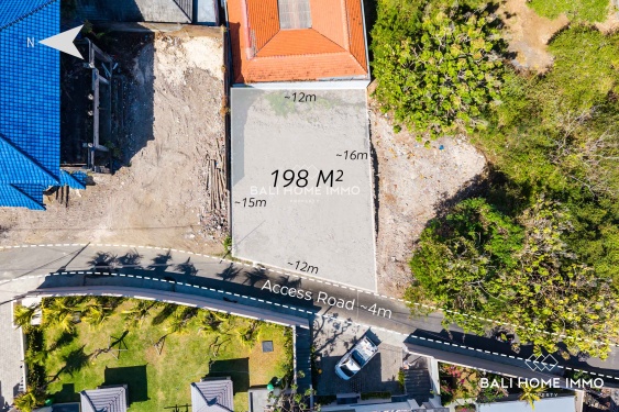 Residential Land for Sale Freehold and Leasehold with Stunning Ocean View in Pandawa