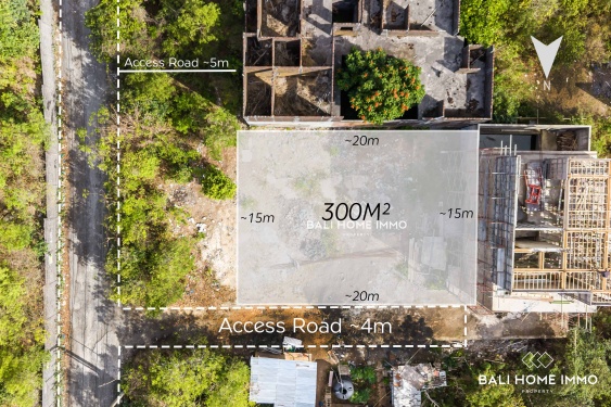 Residential Land for Sale Freehold with Ocean View in Ungasan