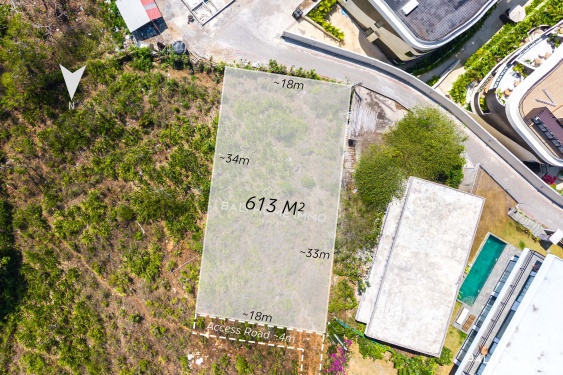 Residential Land for Sale Leasehold with Ocean View in Pecatu