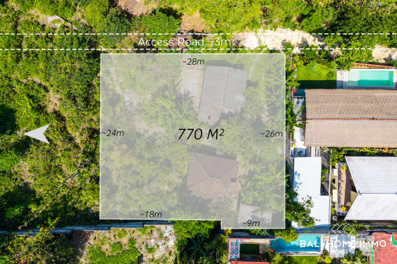 Image 1 from Residential Land for Sale Leasehold with Ocean View in Ungasan