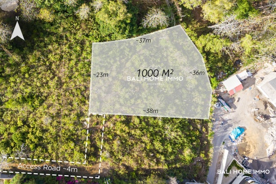 Residential Land for Sale Leasehold with Safe Ocean View in Pecatu
