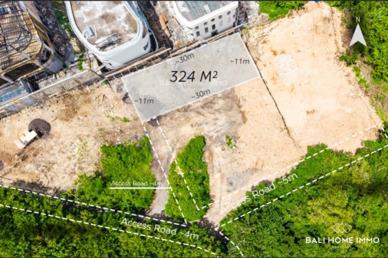 Residential Land for Sale Leasehold with Safe Ocean View in Uluwatu