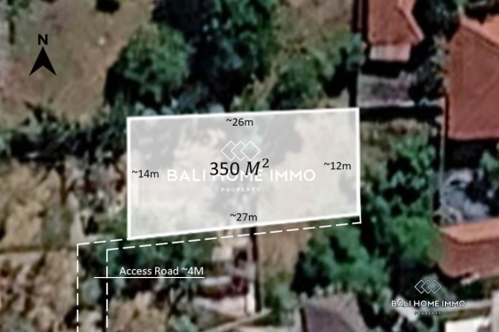 Residential Land for Sale Leasehold with Sharing Facilities in Pandawa