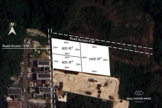 Image 1 from Residential Land for Sale Leasehold with Stunning Ocean View in Uluwatu
