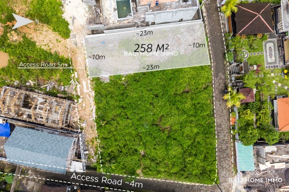 Residential Land for Sale with Ocean View in Ungasan