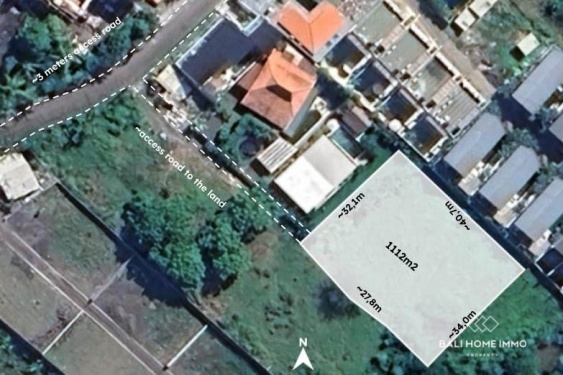 Image 1 from Residential Side 11.12 Are Land For Sale in Pererenan