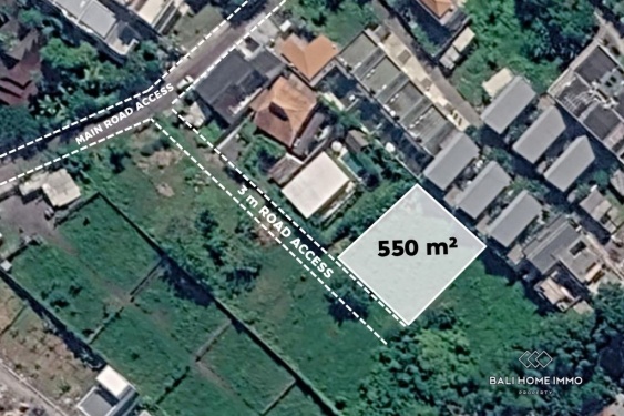 Residential Side 5.5 Are Land For Sale in Pererenan