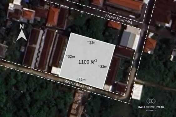 Image 1 from Residential Zoning Land for Sale Freehold in Jimbaran