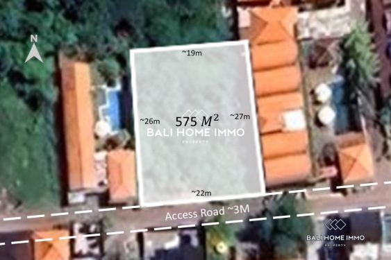 Image 1 from Tanah dengan Zona Perumahan Dijual dengan Status Hak Sewa di Ungasan